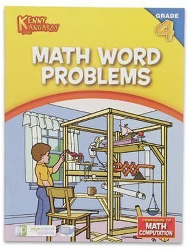 kenny kangaroo Kangararoo Math Word Problems Grade 4(Multicolor)