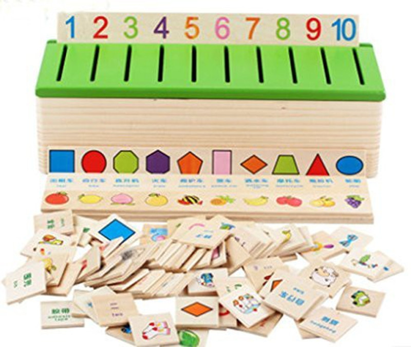 xiaopingshop Combination Matching Classification Toy Box, Children'S Education Toys(Multicolor)