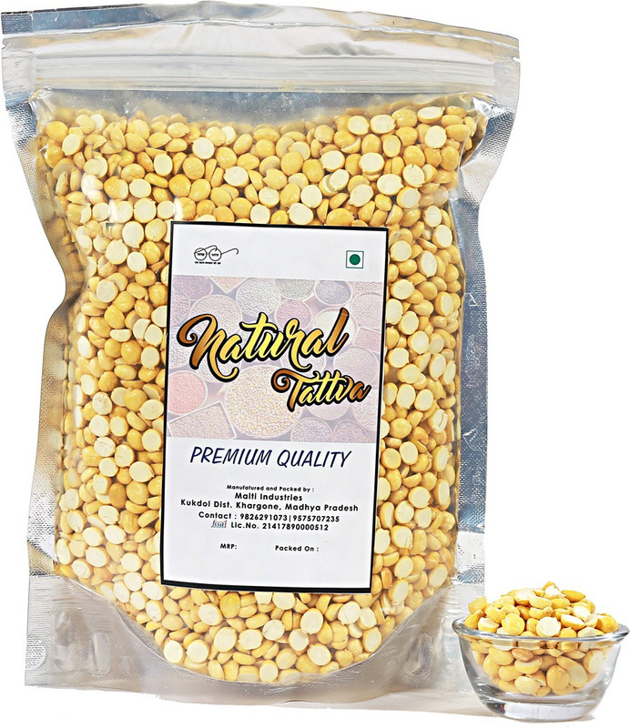 natural tattva Yellow Fried Gram (Split)(499 g) natural tattva Yellow Fried Gram (Split)(499 g)