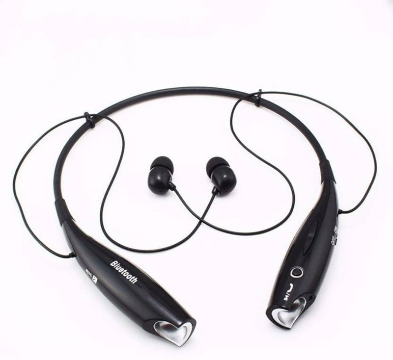 klassy HBS-730 Wireless headphone-213 Bluetooth Headset with Mic(Black, In the Ear)