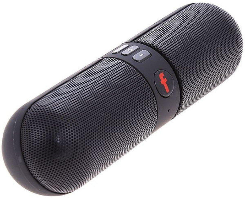 ewell Capsule Stereo 3 W Bluetooth  Speaker(Black, Stereo Channel)