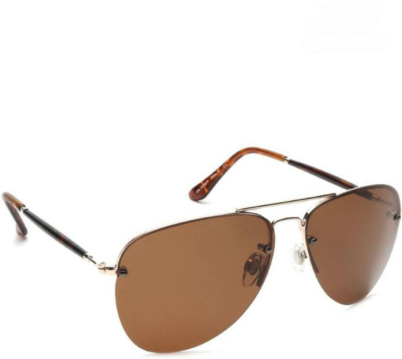 Daniel Klein Aviator Sunglasses(Brown)