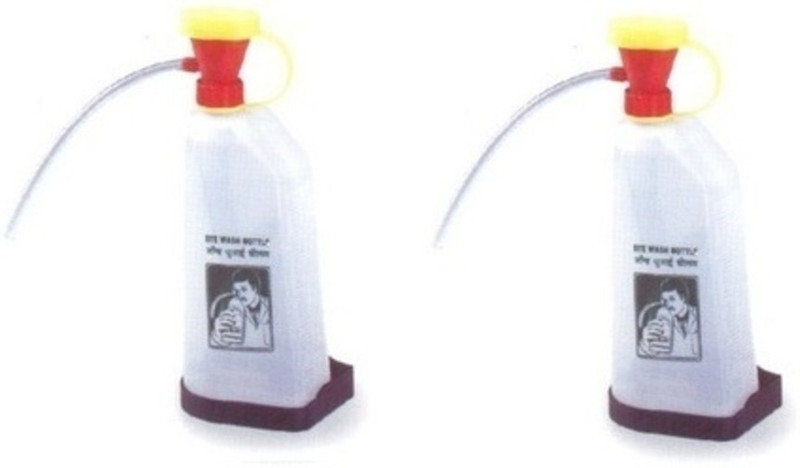 Waltzer India Plastic Bottle Rack(White, 2 Bottles)