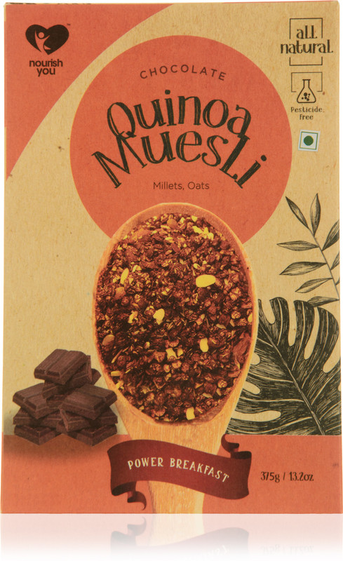 Nourish You Quinoa Muesli - Chocolate(375 g, Box)