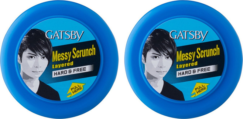 Gatsby Hair Styling Wax Hard & Free 75g (Pack of 2) Wax(150 g)