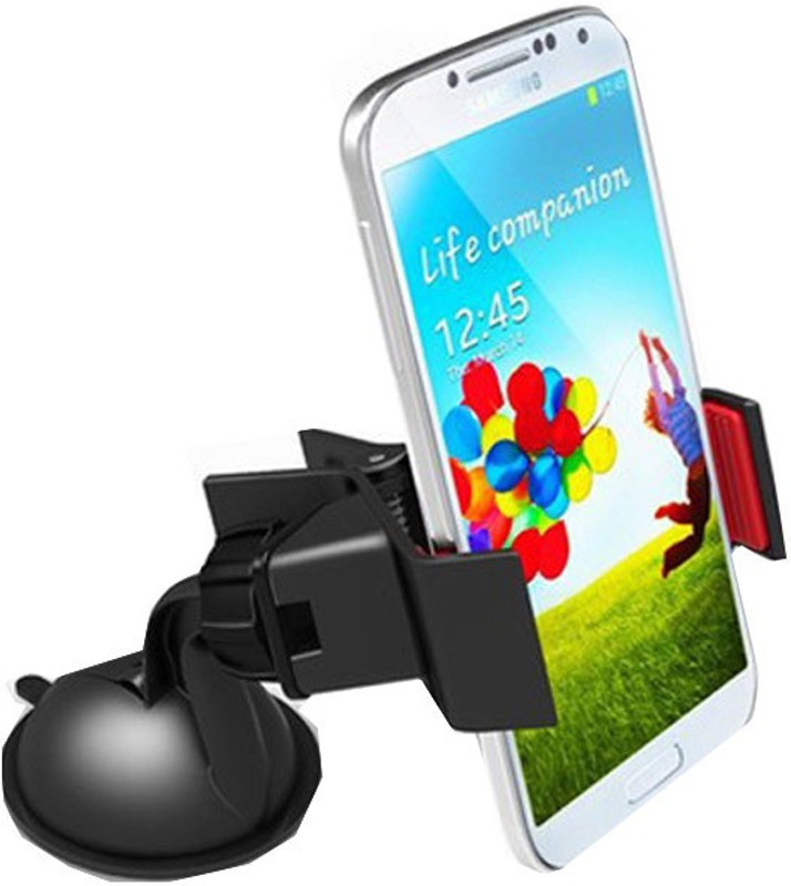 OTD Car Mobile Holder for Windshield(Black)