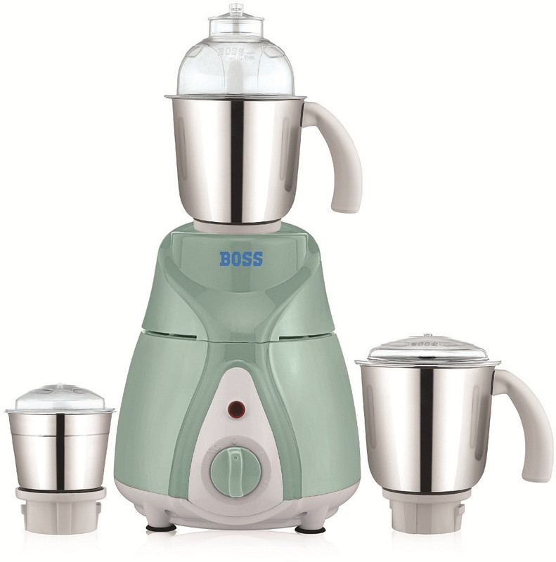 Boss Omega Mixture Grinder 550 W Mixer Grinder(Green, 3 Jars) Boss Omega Mixture Grinder 550 W Mixer Grinder(Green, 3 Jars)
