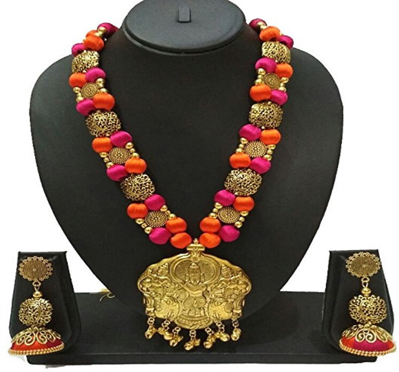 ambal Plastic Necklace Set