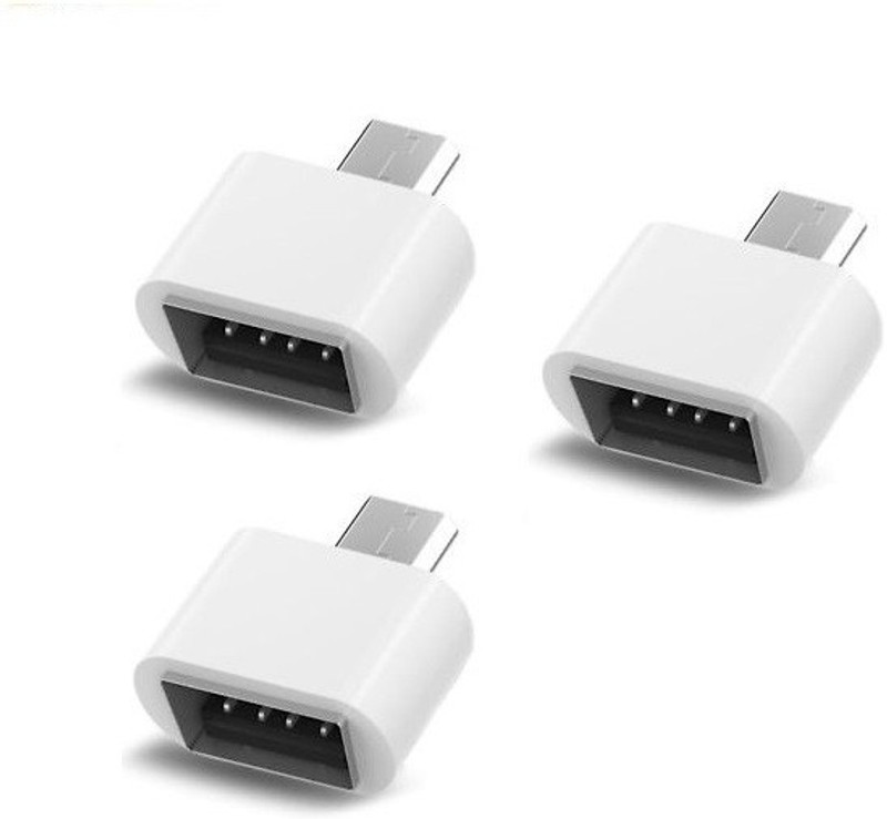 rdy Micro USB OTG Adapter(Pack of 3)