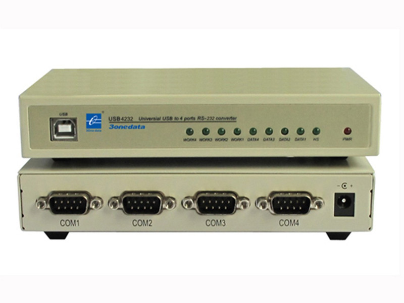 3onedata USB232 USB to 4-port RS-232 Converter 1.4x Teleconverter