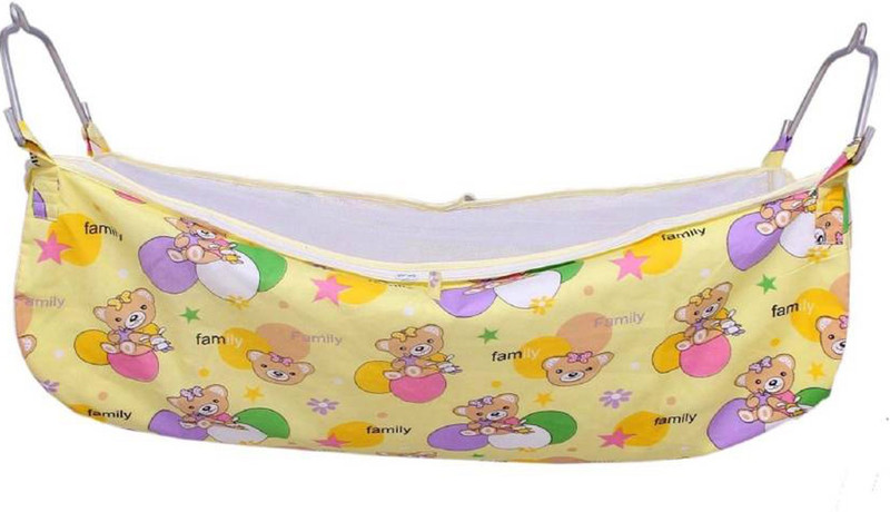 good SOFT CLOTH FOR BABY CRADLE WITH HANGER(Multicolor)