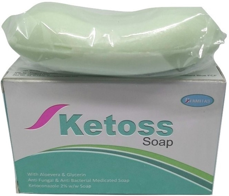 dermitas ketoss soap (pack of 3)(3 x 75 g)
