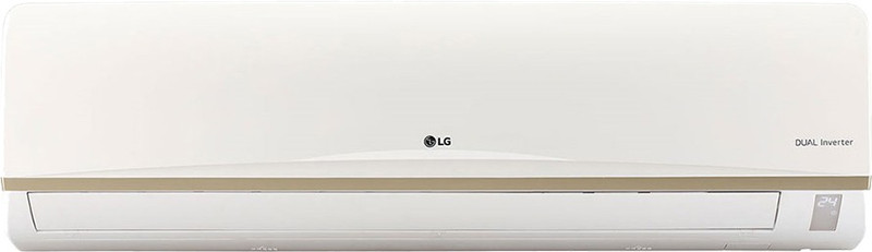 LG 2 Ton 3 Star Split Inverter AC - White(JS-Q24AUXA1, Copper Condenser)