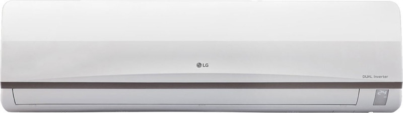 LG 1 Ton 3 Star Split Inverter AC - White(JS-Q12CPXD1, Copper Condenser)