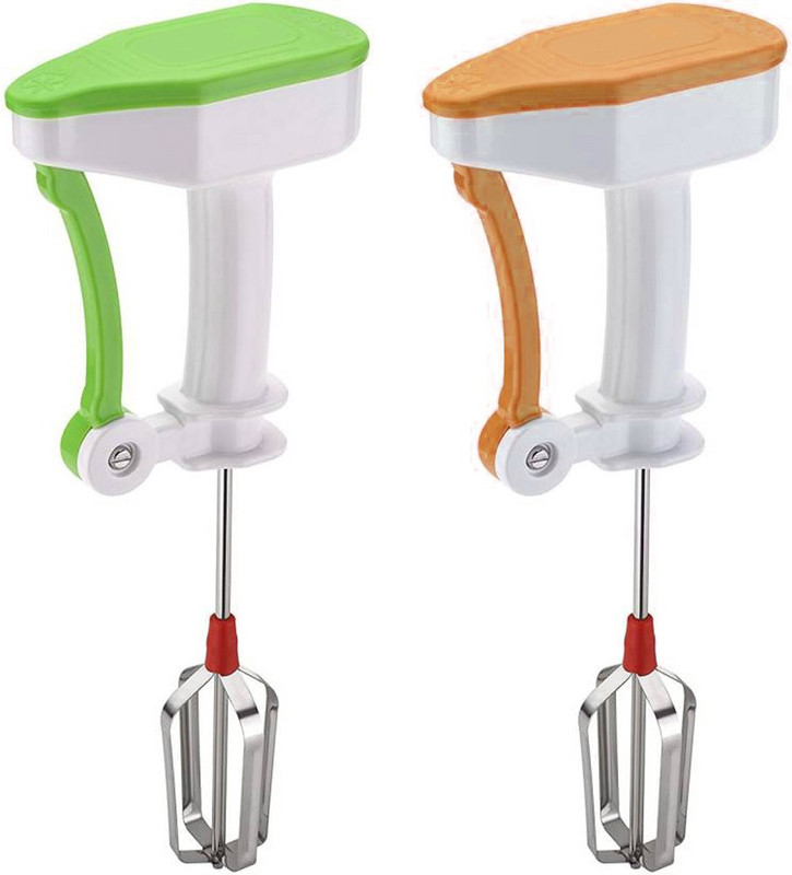 Fashion Rokz POWER FREE HAND BLANDER 0 W Hand Blender(Green, Orange)