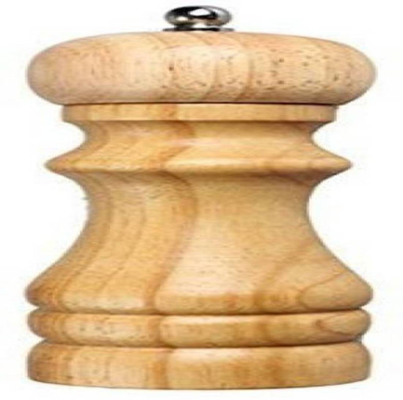 sajan Wood Traditional Pepper Mill(Beige, Pack of 1)