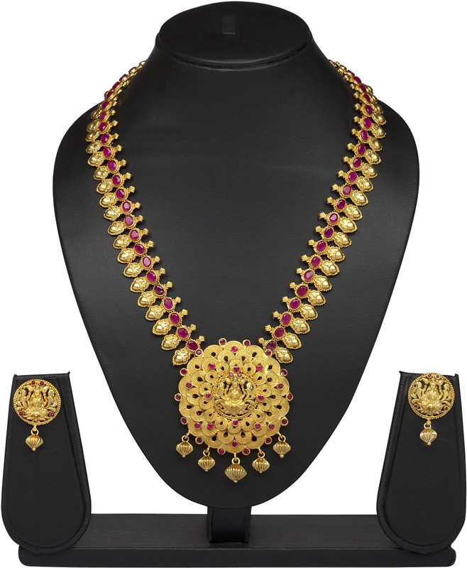 VK Jewels Copper Jewel Set(Gold)