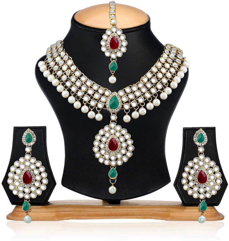 Alysa Alloy Jewel Set(Multicolor)