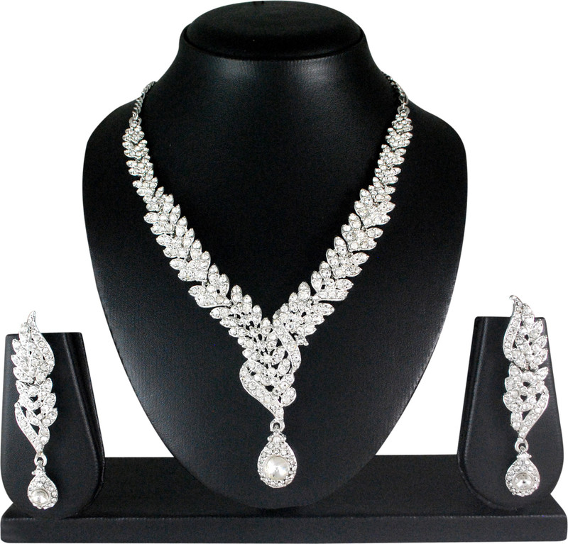 Atasi International Alloy Jewel Set(White)