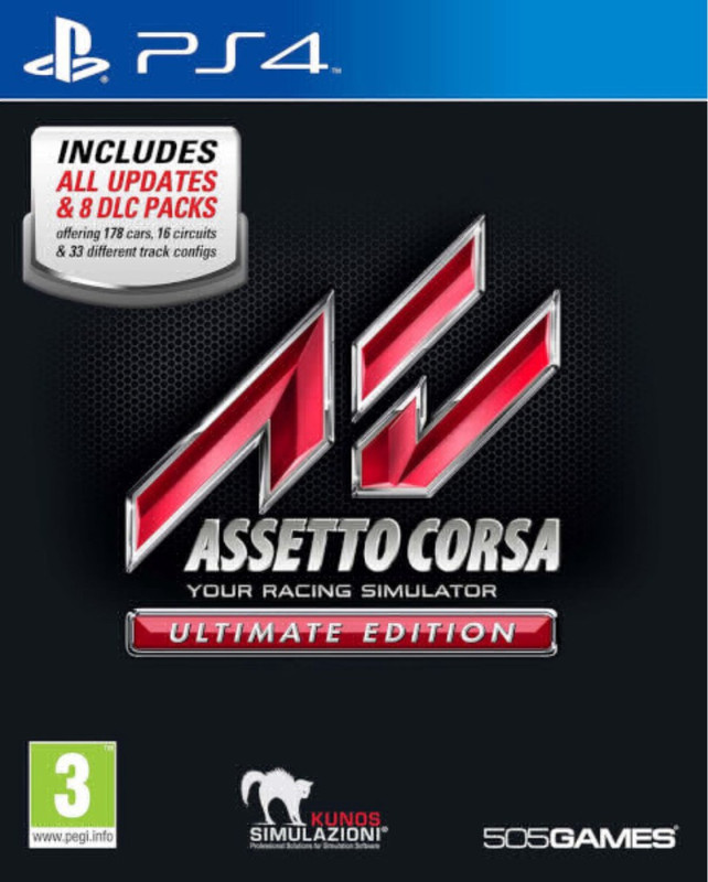 Assetto Corsa (Ultimate Edition)(Game and Season Pass, for PS4)