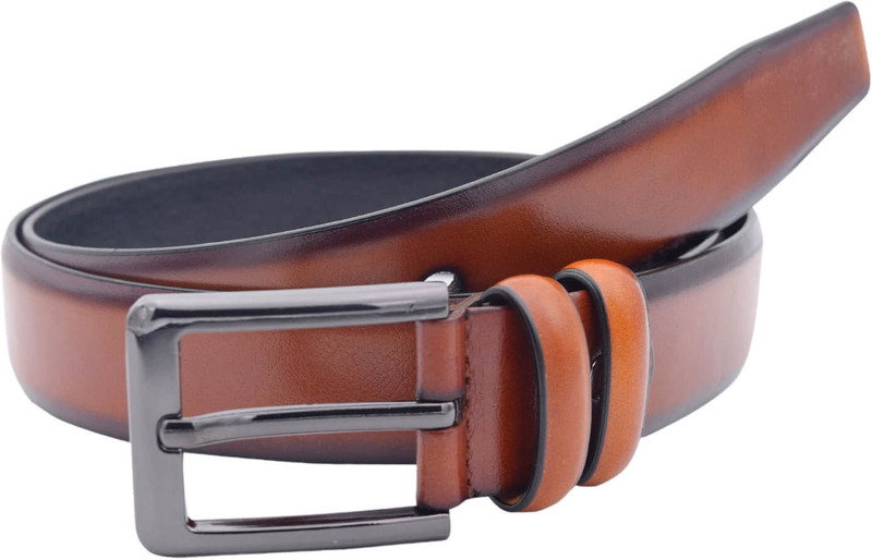 baluchi Men Formal Brown Artificial Leather Belt