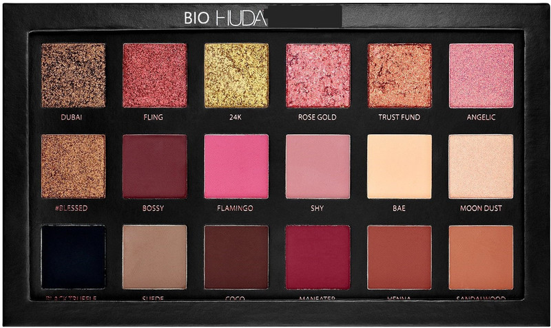 bio huda Rose Gold Eyeshadow 18 g(Rose Gold Txtured)