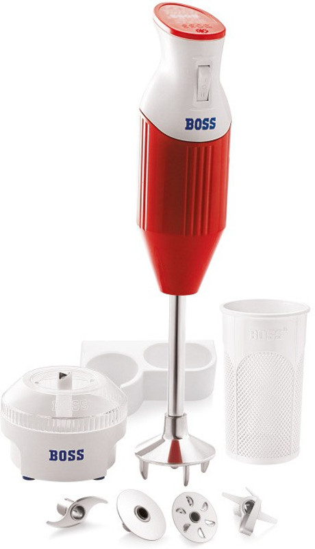 Boss BigBoss Portable Hand Blender Red, 160 W Hand Blender(RED-WHITE) Boss BigBoss Portable Hand Blender Red, 160 W Hand Blender(RED-WHITE)