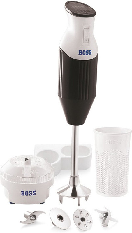 Boss BigBoss Portable Hand Blender Black 160 W Hand Blender(White and Black) Boss BigBoss Portable Hand Blender Black 160 W Hand Blender(White and Black)