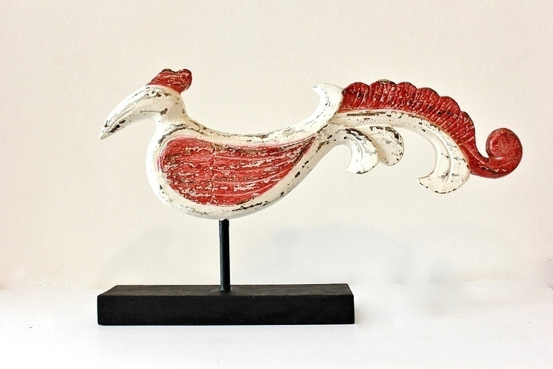 tamara artefacts Decorative Showpiece  -  52 cm(Wood, Multicolor)