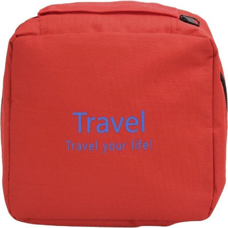 ShopAis Travel Your Life Travel Toiletry Kit(Red)