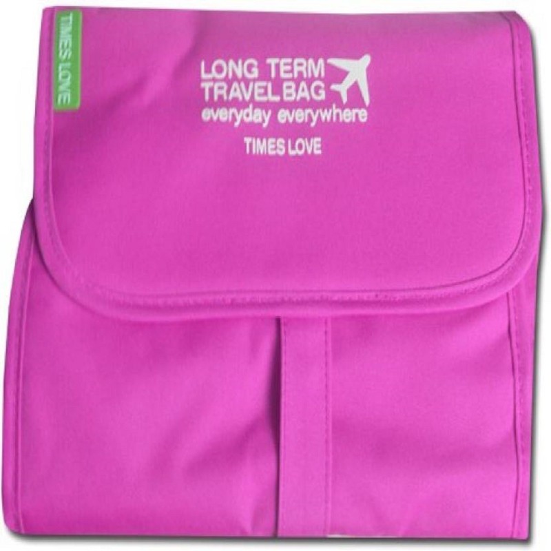 ShopAis Long Term Travel Bag(Pink)