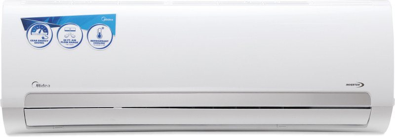 Midea 1 Ton 3 Star Split Inverter AC - White(12K Santis Pro Inverter (3 star)/MAI12SP3N8F0, Copper Condenser)