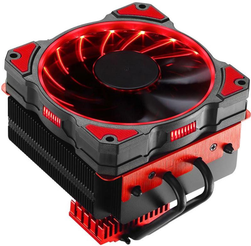 jonsbo CR-101 CPU Cooler (4 Pin, 1600 RPM) (Red) Cooler(Red)