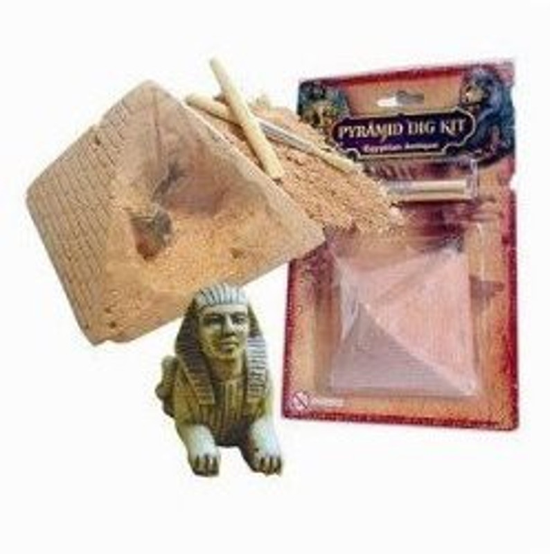 bamboo gifts Educational Excavation Kit - Egyptian Winged Pharaoh - Do-It-Yourself Gift For Kids And Adults(Multicolor)