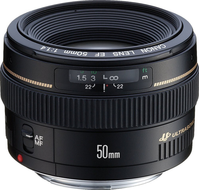 Canon EF 50 mm f/1.4 USM Lens(Black)