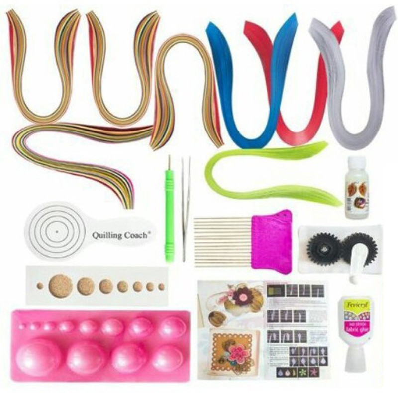 bestubuy 10Quilling Tools With 800 Papers