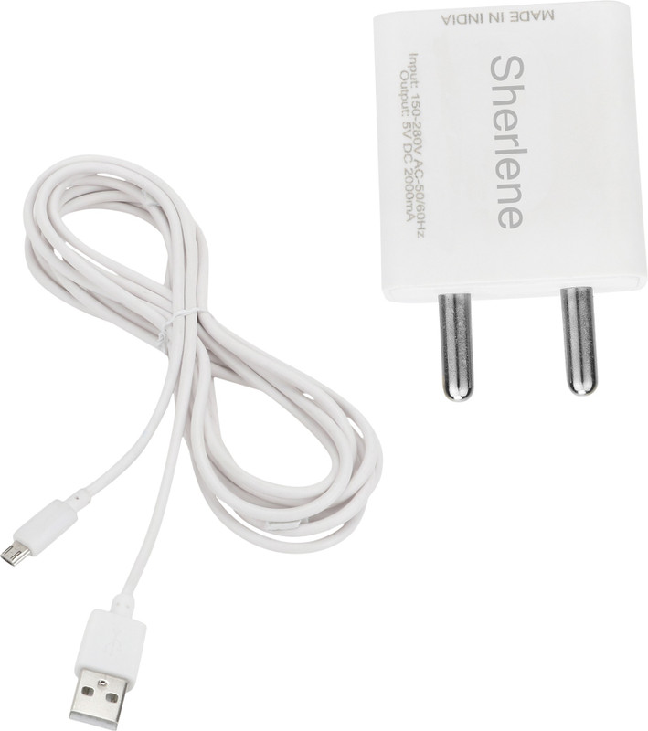 sherlene 2A. FAST CHARGER FOR COOLPAD NOTE 3 PLUS WITH SYNC/DATA CABLE 1 A Mobile Charger with Detachable Cable(White, Cable Included)