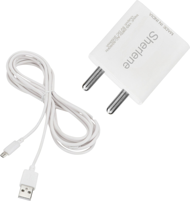 sherlene 2A. FAST CHARGER FOR COOLPAD DAZAN 1 WITH SYNC/DATA CABLE 1 A Mobile Charger with Detachable Cable(wite, Cable Included)
