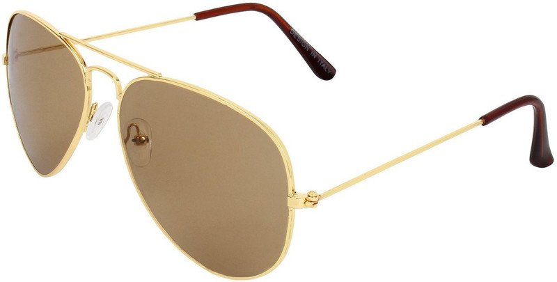 Forty Hands Aviator Sunglasses(Brown)
