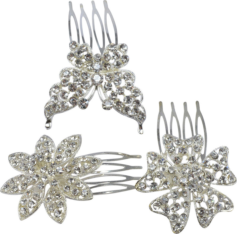 Saamarth Impex Hair Clip For Bun ,Flower Hair Accessories For Juda Bun Maker Accessories Hair Pins Set Of 2 Bun Clip(Multicolor) Saamarth Impex Hair Clip For Bun ,Flower Hair Accessories For Juda Bun Maker Accessories Hair Pins Set Of 2 Bun Clip(Multicolor)