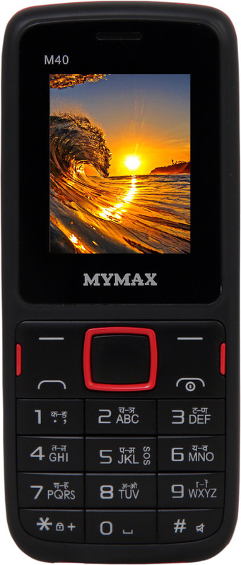 Mymax M40(Black & Red)