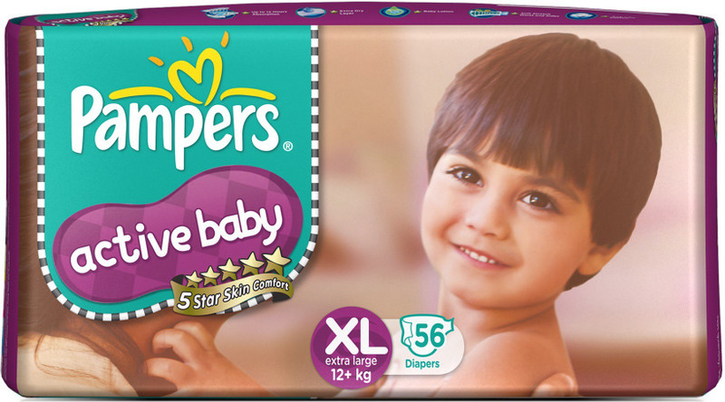 pampers active baby xl 56