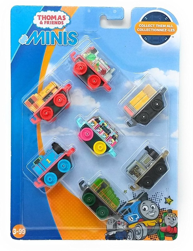 Thomas and Friends 2018 Minis 7 Pk- Pack 1(Multicolor)