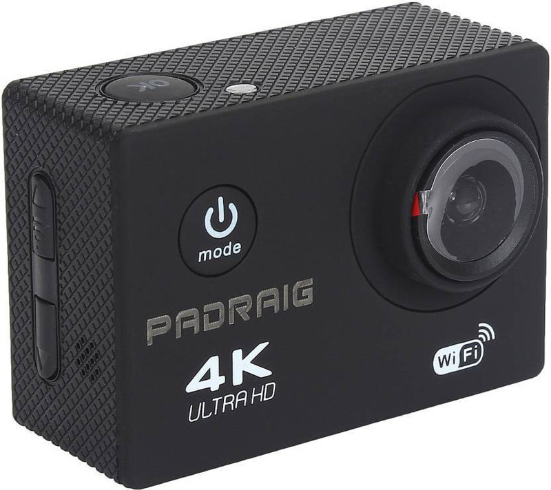 Padraig Ultra HD 4K Camcorder(Black)