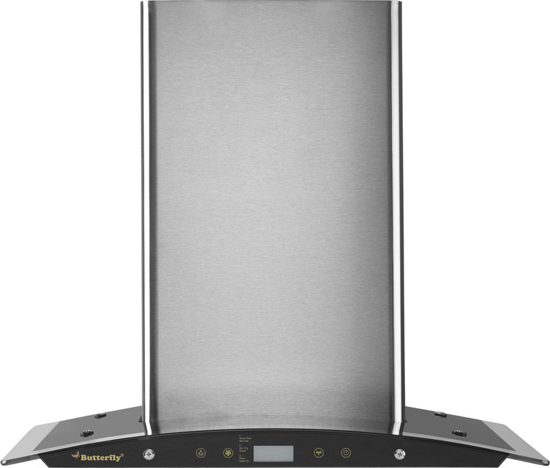 Butterfly Desire Wall Mounted Chimney(Silver 1200 m3/h) Butterfly Desire Wall Mounted Chimney(Silver 1200 m3/h)