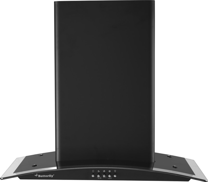 Butterfly TRCYB00029 Auto Clean Wall Mounted Chimney(Black 1000 m3/h) Butterfly TRCYB00029 Auto Clean Wall Mounted Chimney(Black 1000 m3/h)
