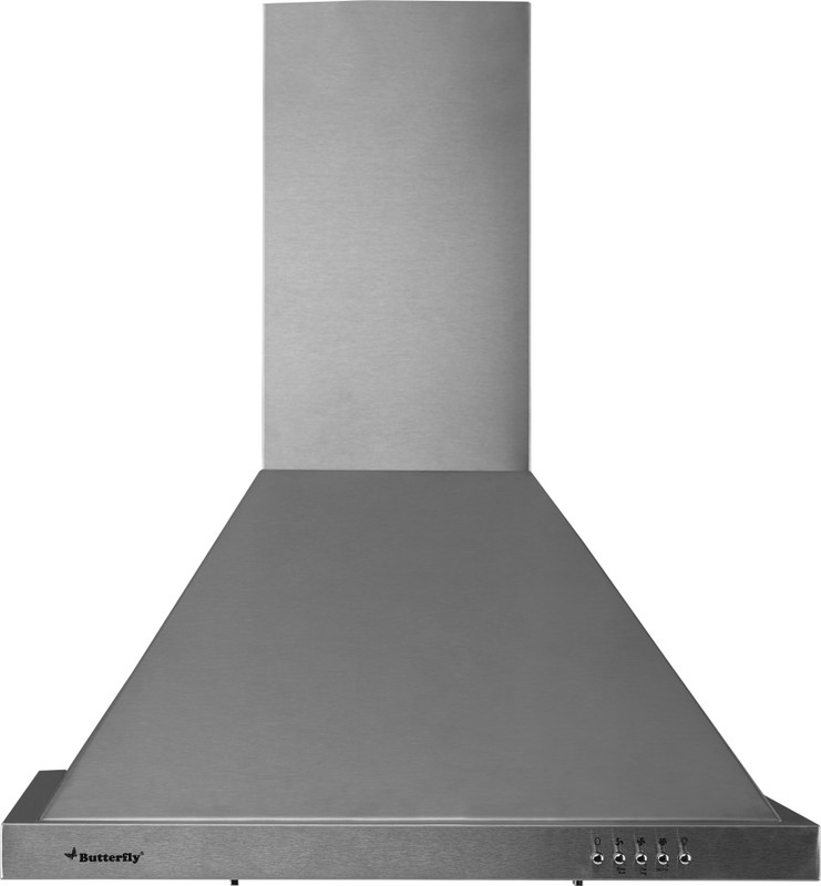 Butterfly ACE Wall Mounted Chimney(Silver 700 m3/h) Butterfly ACE Wall Mounted Chimney(Silver 700 m3/h)