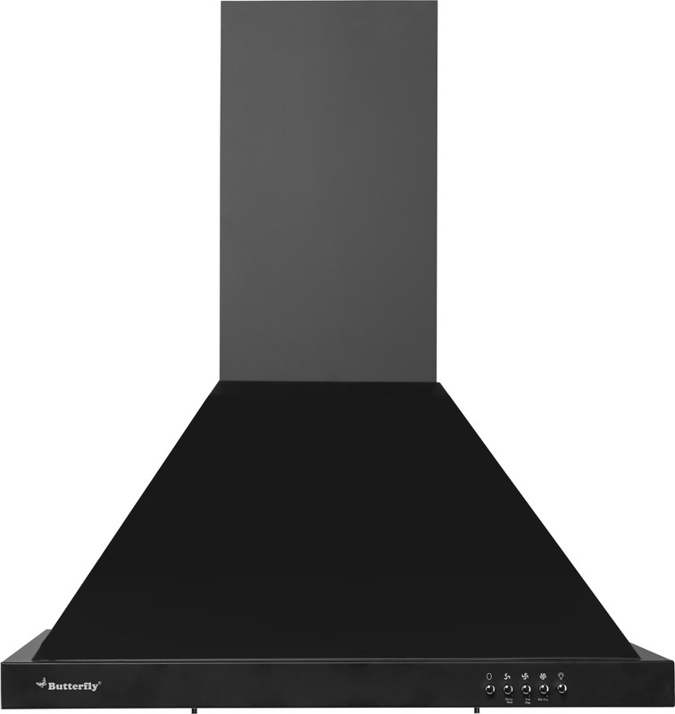 Butterfly Rhino Plus Auto Clean Wall Mounted Chimney(Black 700 CMH) Butterfly Rhino Plus Auto Clean Wall Mounted Chimney(Black 700 CMH)