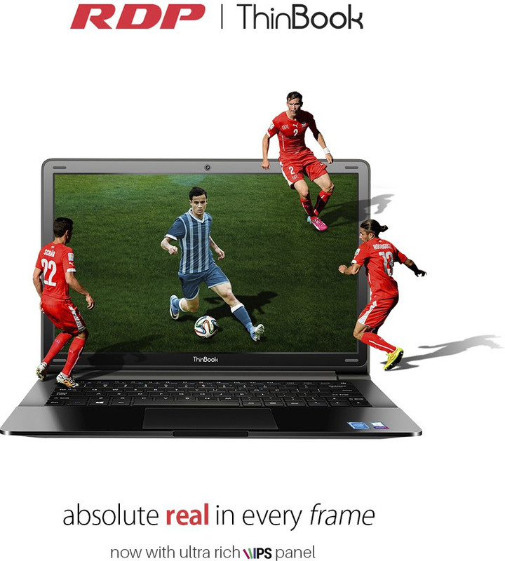 RDP ThinBook Atom Quad Core 8th Gen - (2 GB/500 GB HDD/Windows 10) 1130-ECW Laptop(11.6 inch, Black) RS.13999 (22.00% Off) - Flipkart