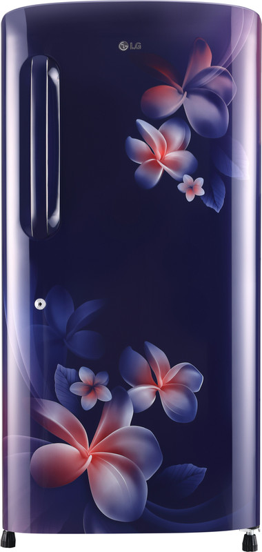 LG 215 L Direct Cool Single Door 4 Star Refrigerator(Blue Plumeria, GL-B221ABPX)